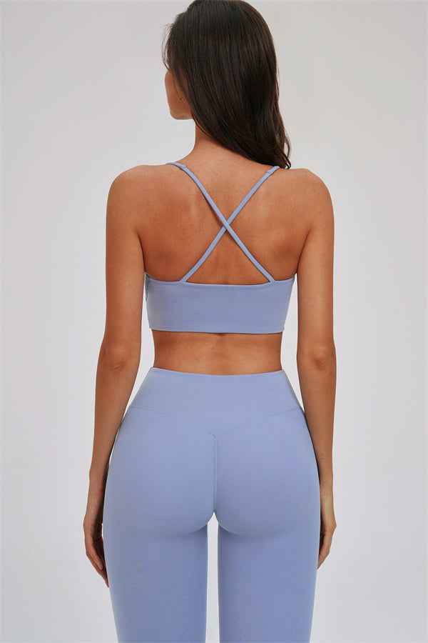 The Kinetic Cross Back Sports Bra Leggings 2-Piece Set