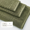 Cotton Diamond Waffle Weave Bath Towel Set - Grayson Collection