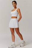 The Balance Crop Top Tennis Skirt 2-Piece Set