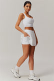 The Balance Crop Top Tennis Skirt 2-Piece Set