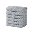 Cotton Diamond Waffle Weave Bath Towel Set - Grayson Collection