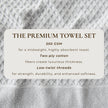 Cotton Diamond Waffle Weave Bath Towel Set - Grayson Collection