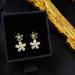 Double Floral Studs