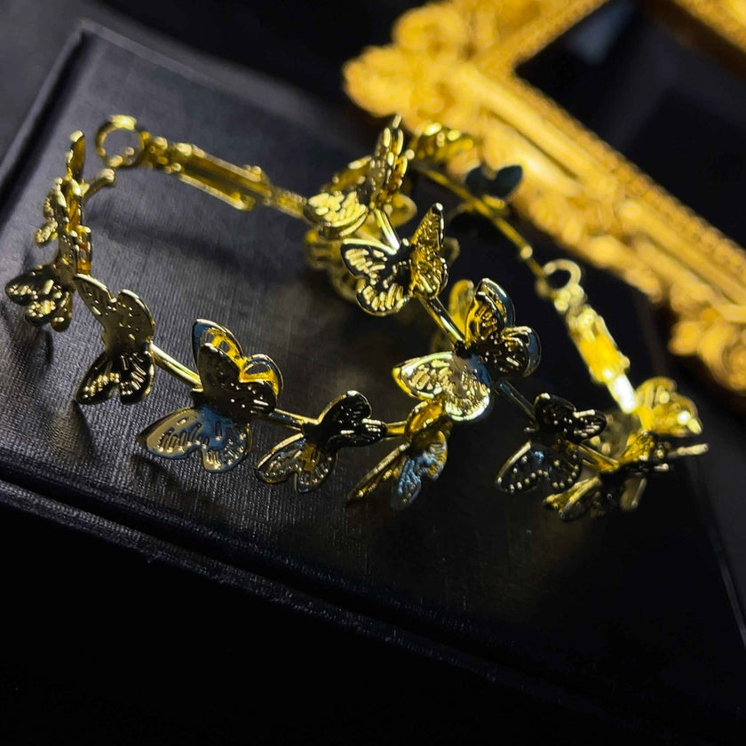 Butterfly Dream Hoops Earrings