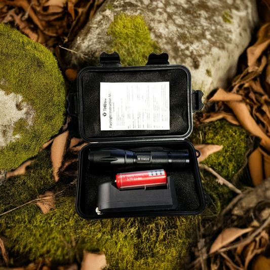 THEUS Rechargeable Flashlight Kit