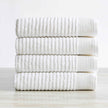 4 Pack Ribbed Hand Towels - Rori Collection