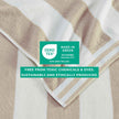 4 Pack Striped Cabana Beach Towel - Edgartown Collection