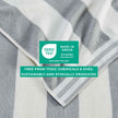 4 Pack Striped Cabana Beach Towel - Edgartown Collection