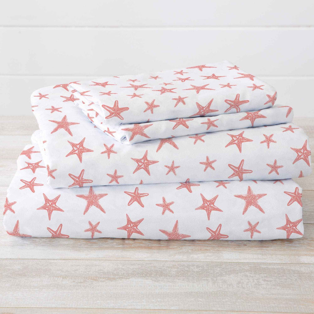 4-Piece Coastal Microfiber Sheet - Newport Collection