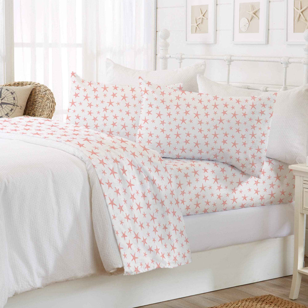 4-Piece Coastal Microfiber Sheet - Newport Collection