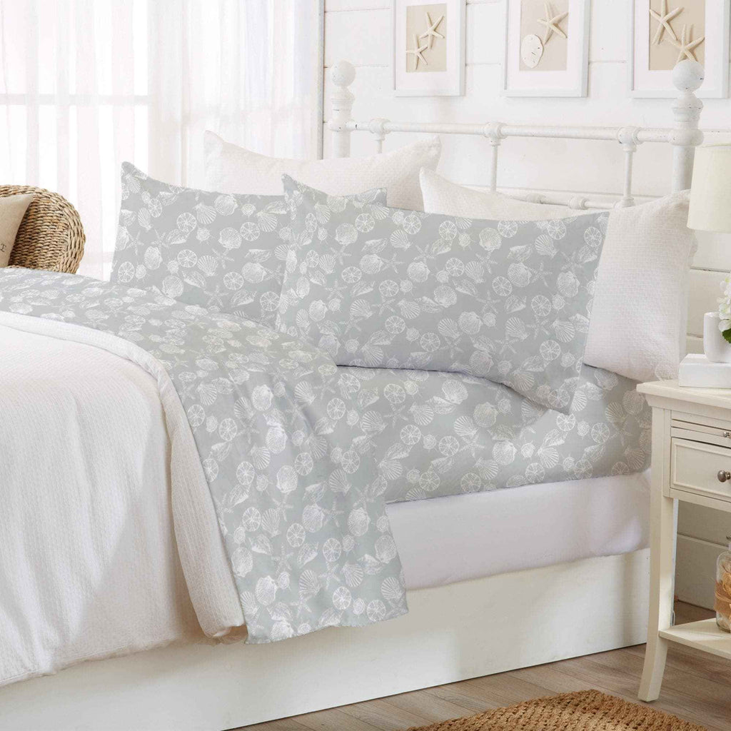 4-Piece Coastal Microfiber Sheet - Newport Collection