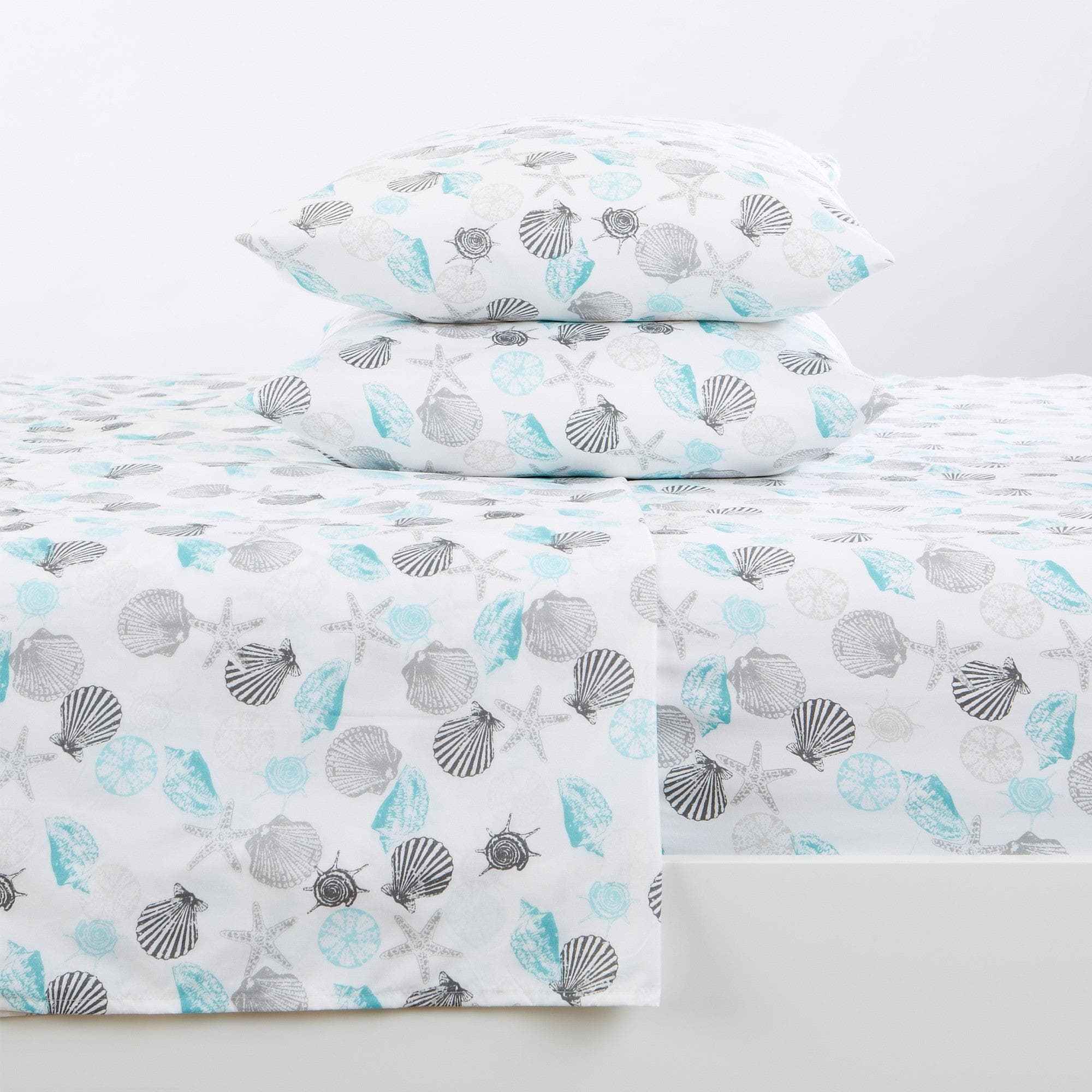 4-Piece Coastal Microfiber Sheet - Newport Collection