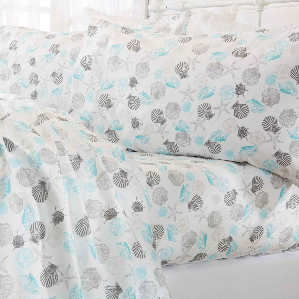 4-Piece Coastal Microfiber Sheet - Newport Collection