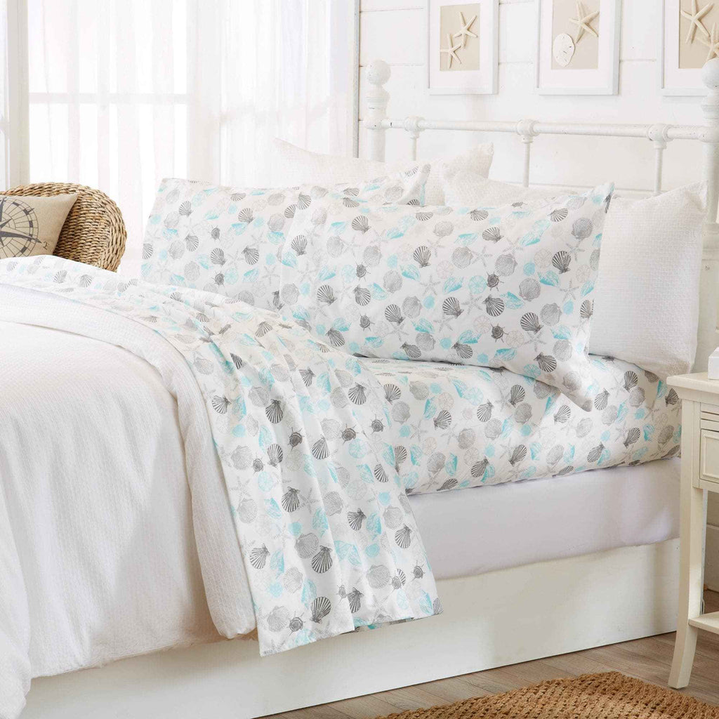 4-Piece Coastal Microfiber Sheet - Newport Collection