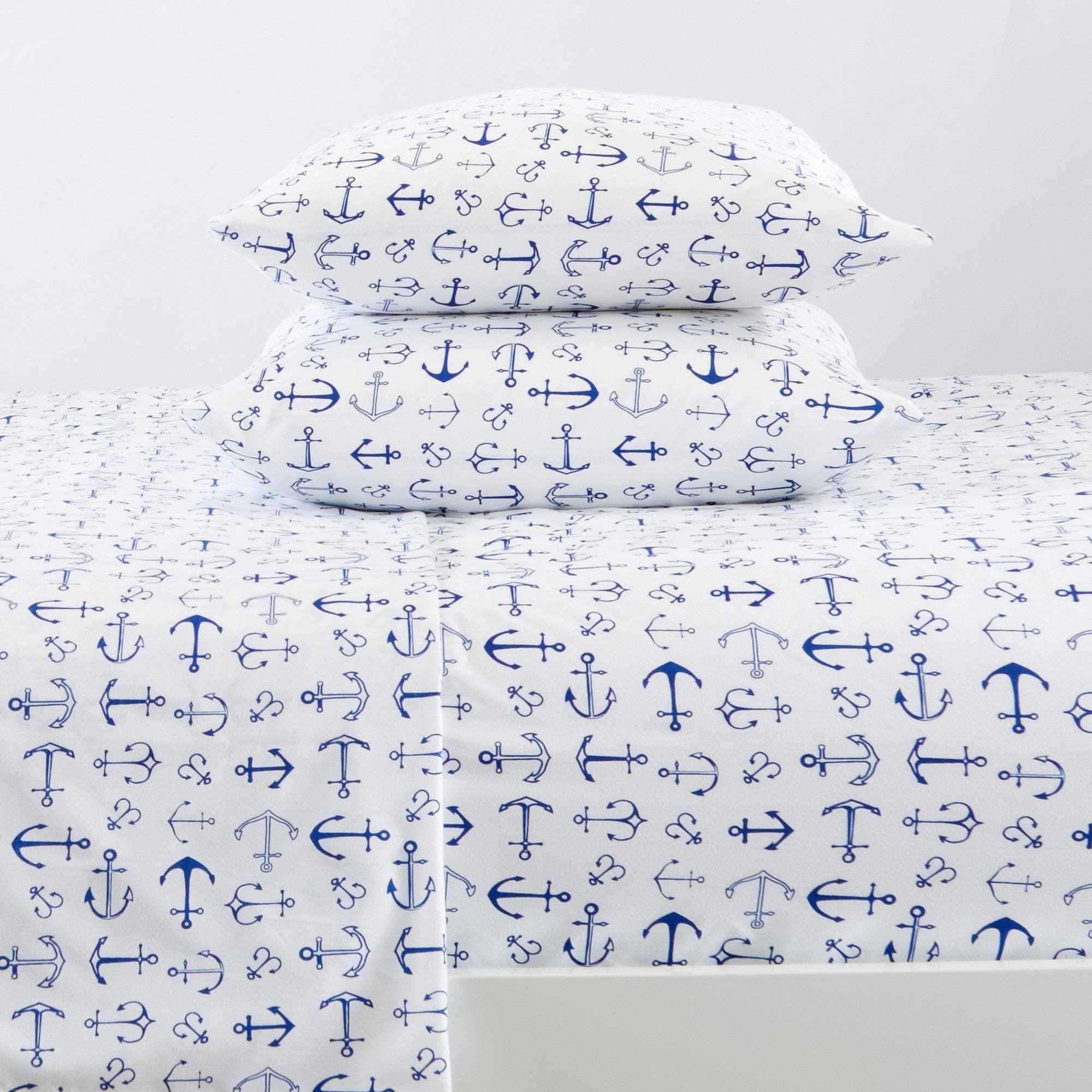 4-Piece Coastal Microfiber Sheet - Newport Collection