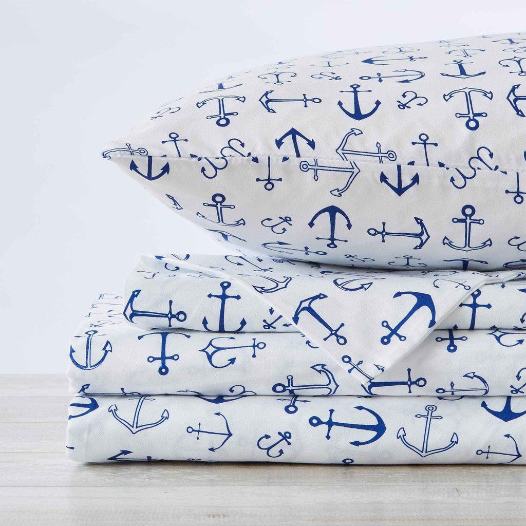 4-Piece Coastal Microfiber Sheet - Newport Collection