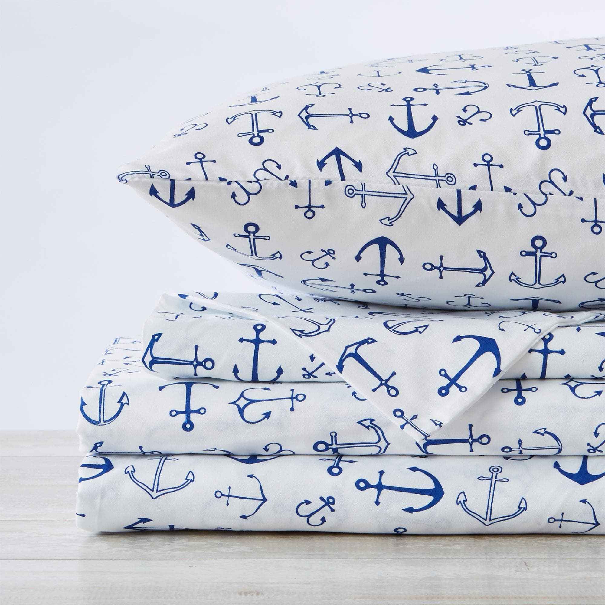 4-Piece Coastal Microfiber Sheet - Newport Collection