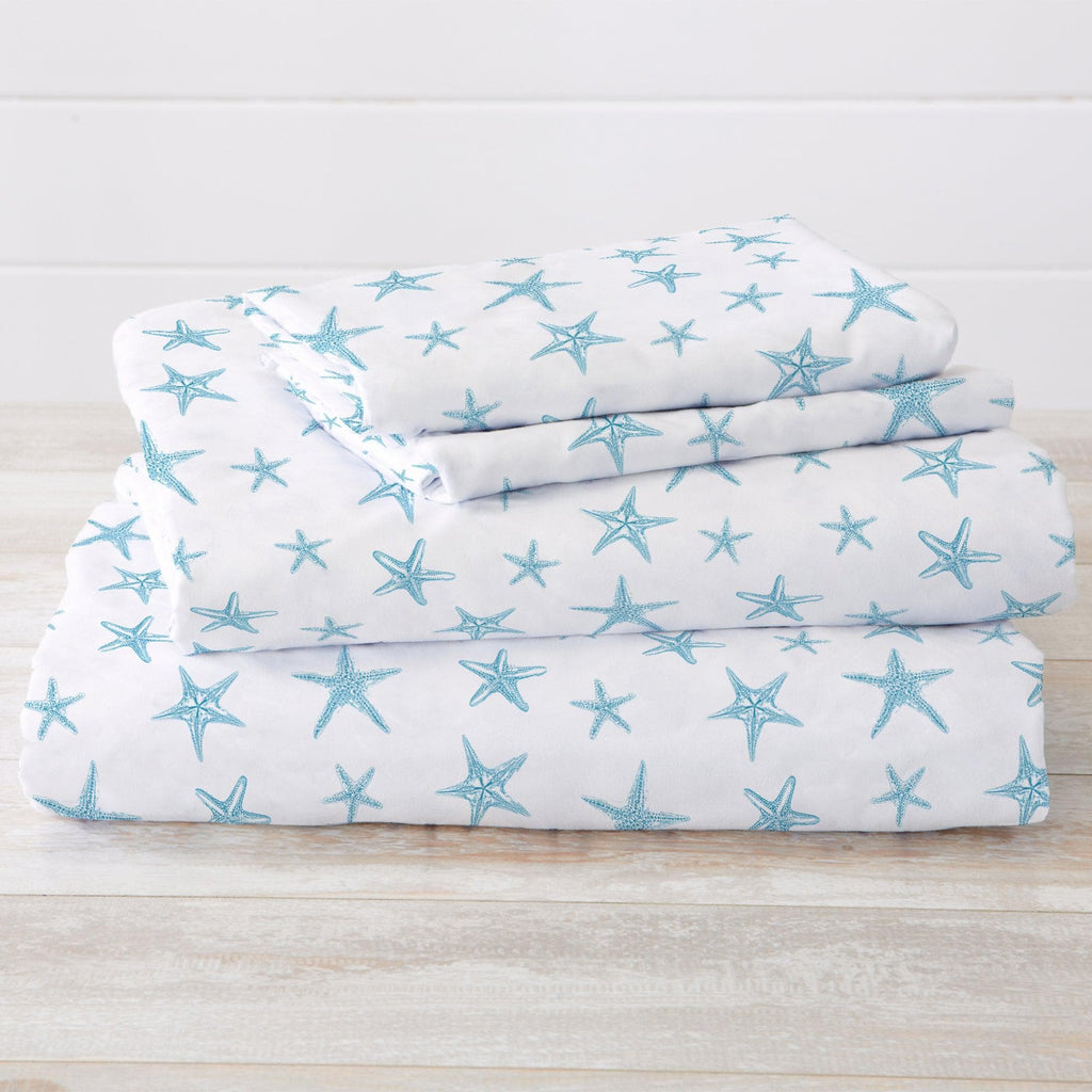 4-Piece Coastal Microfiber Sheet - Newport Collection