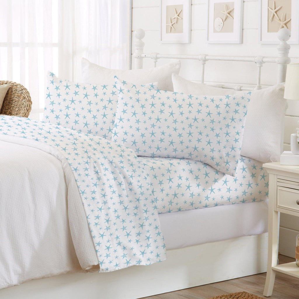 4-Piece Coastal Microfiber Sheet - Newport Collection