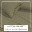 4 Piece Heathered Solid Cotton Blend Flannel Sheet Set - Anders Collection