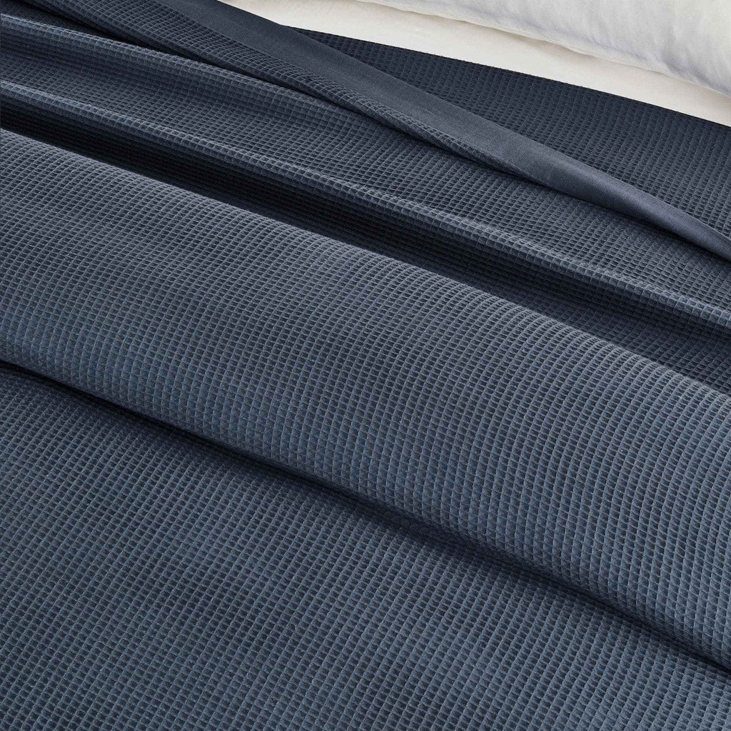 100% Cotton Small Waffle Weave Blanket - Hazel Collection