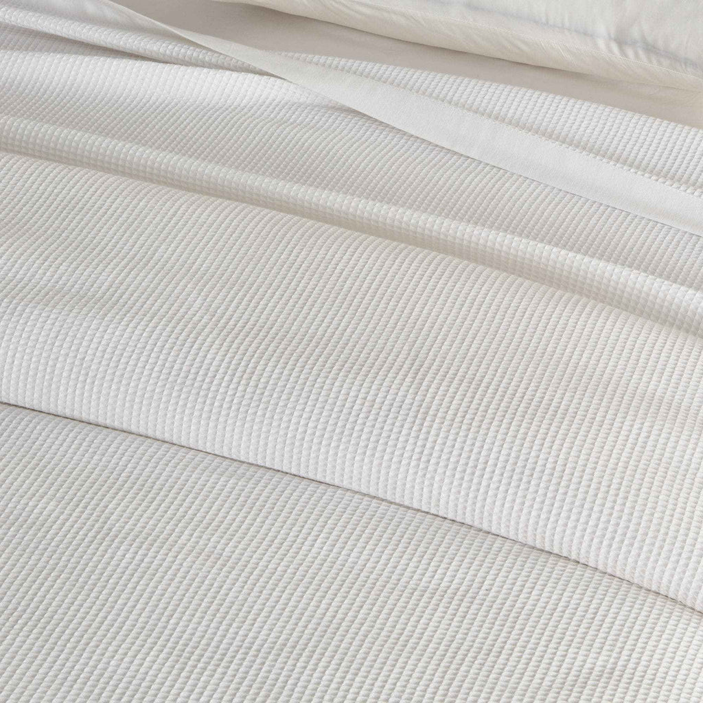 100% Cotton Small Waffle Weave Blanket - Hazel Collection