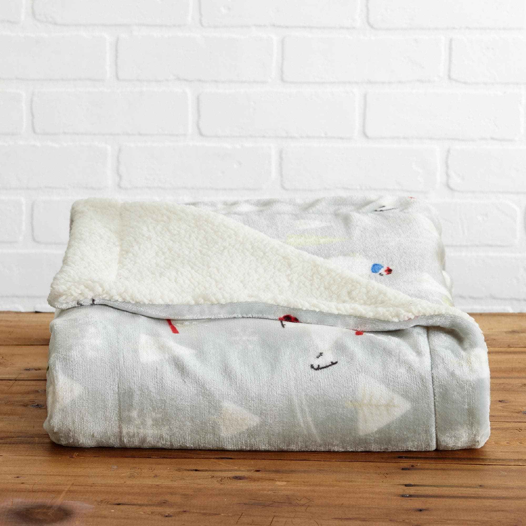 Sherpa Throw Blanket - Eve Collection