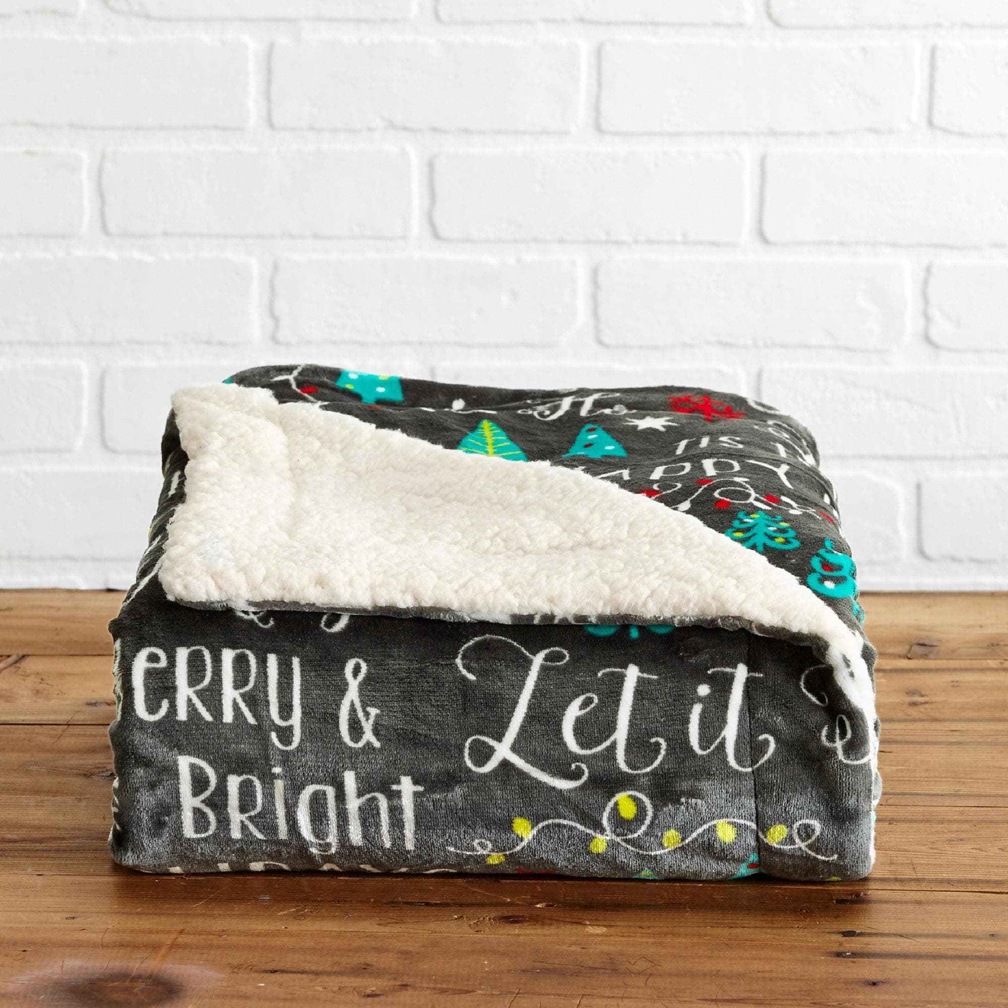 Sherpa Throw Blanket - Eve Collection