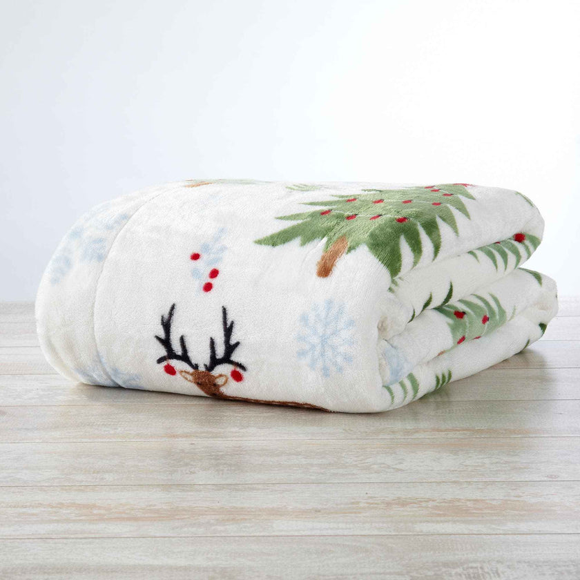 Sherpa Throw Blanket - Eve Collection