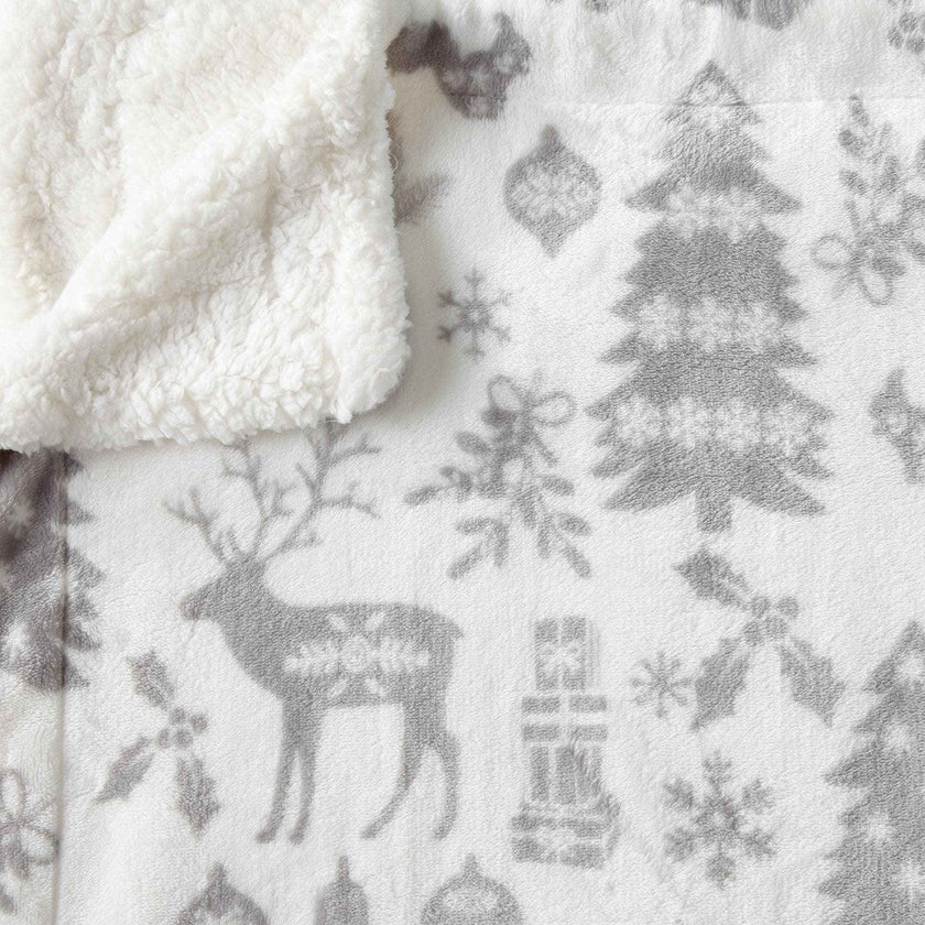 Sherpa Throw Blanket - Eve Collection