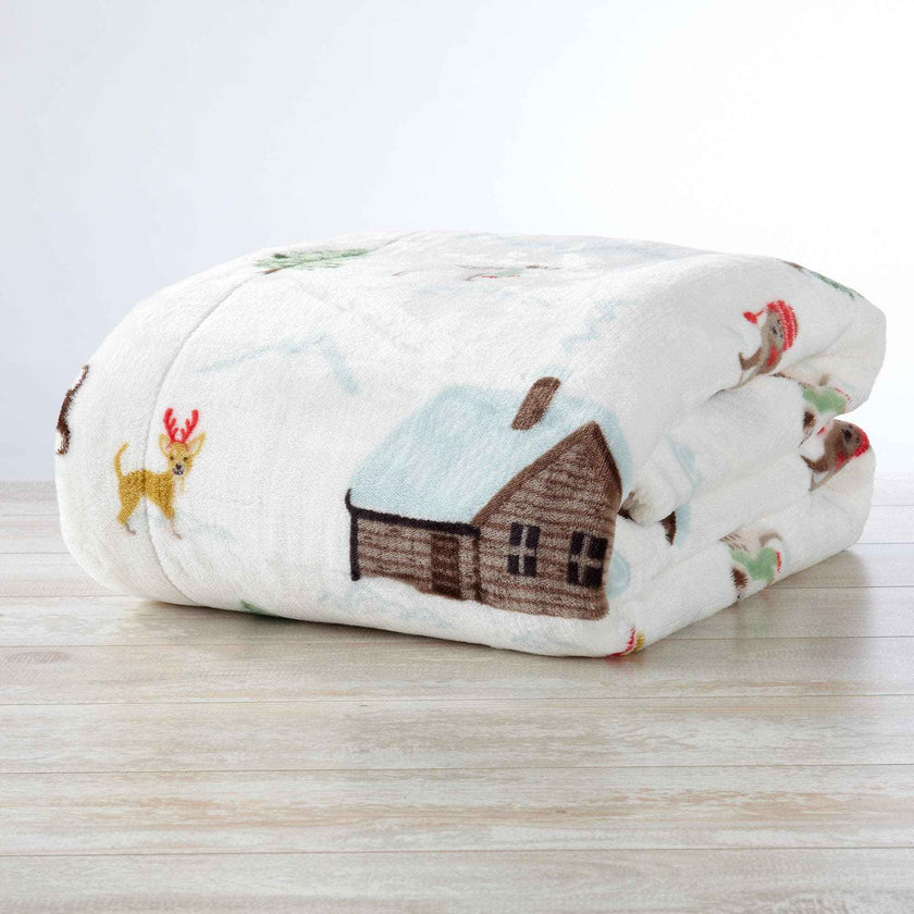 Sherpa Throw Blanket - Eve Collection