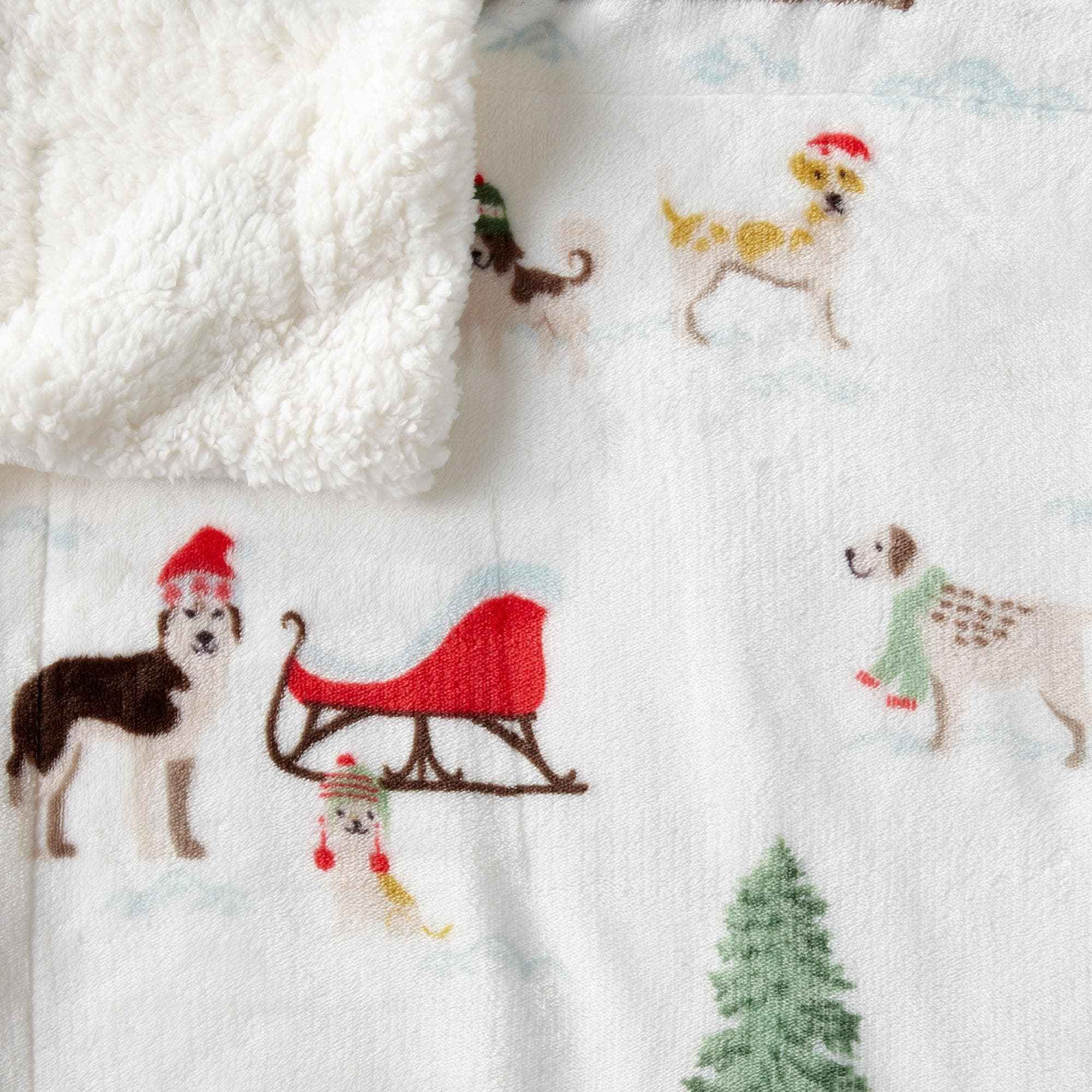 Sherpa Throw Blanket - Eve Collection