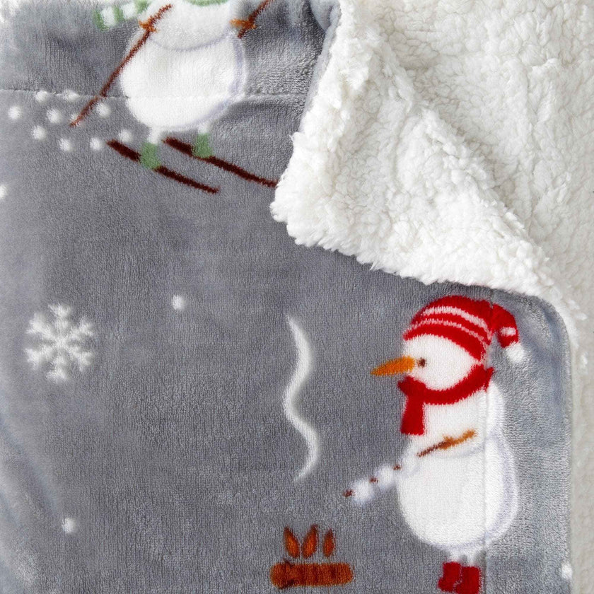 Sherpa Throw Blanket - Eve Collection