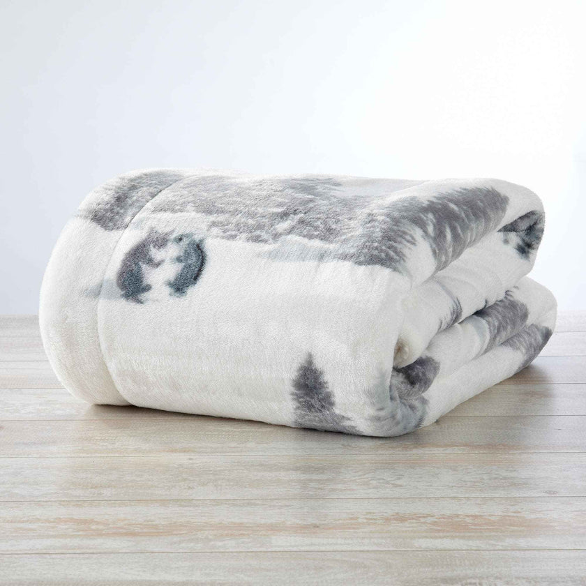 Sherpa Throw Blanket - Hudson Collection