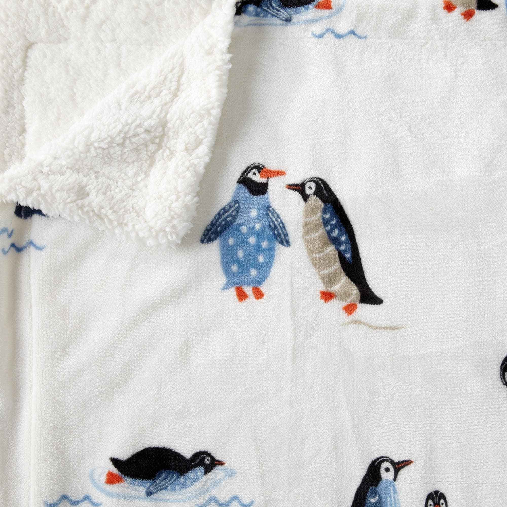 Sherpa Throw Blanket - Hudson Collection