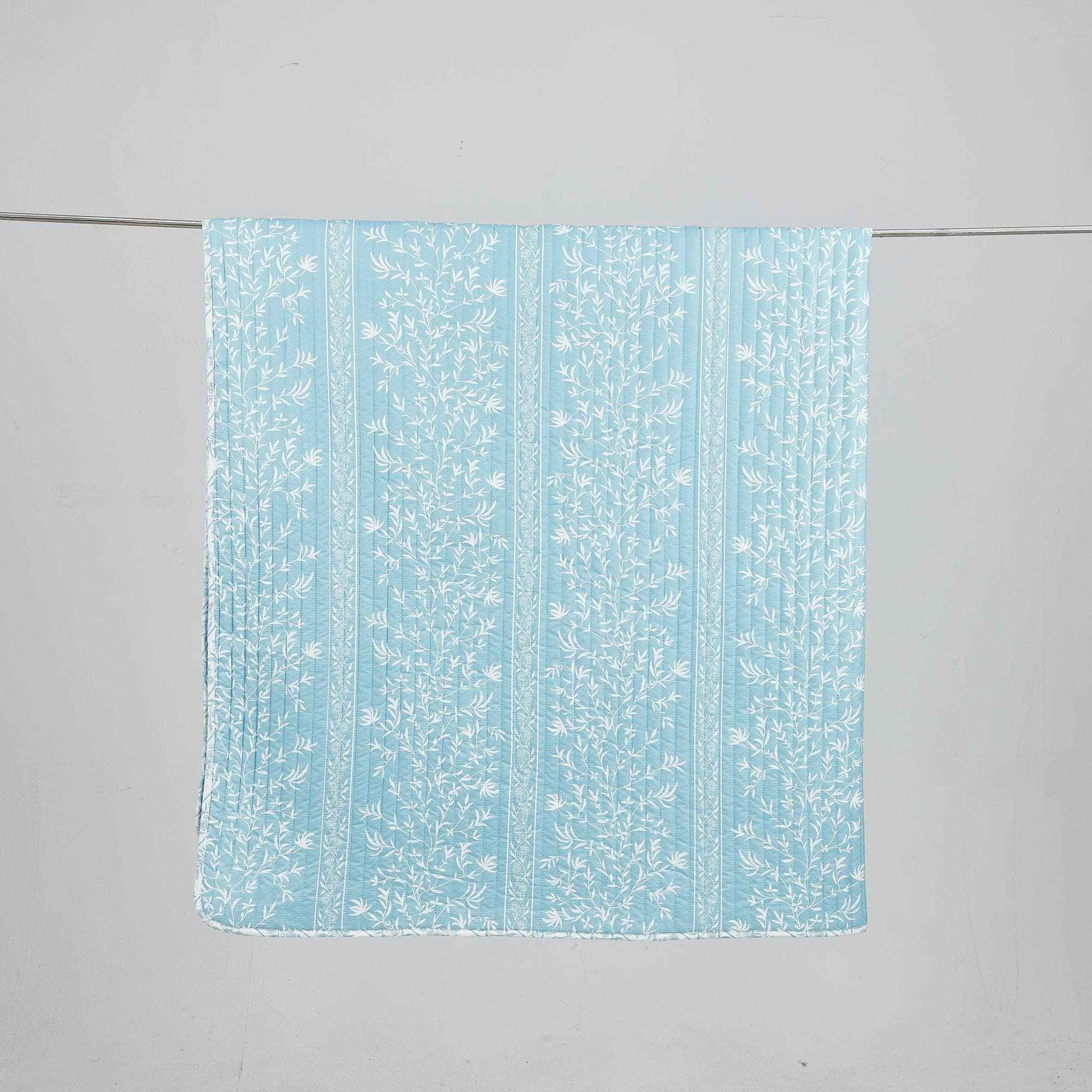 Blue Floral Quilt Set - Senna Collection