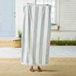 Oversized Striped Cabana Beach Towel - Edgartown Collection
