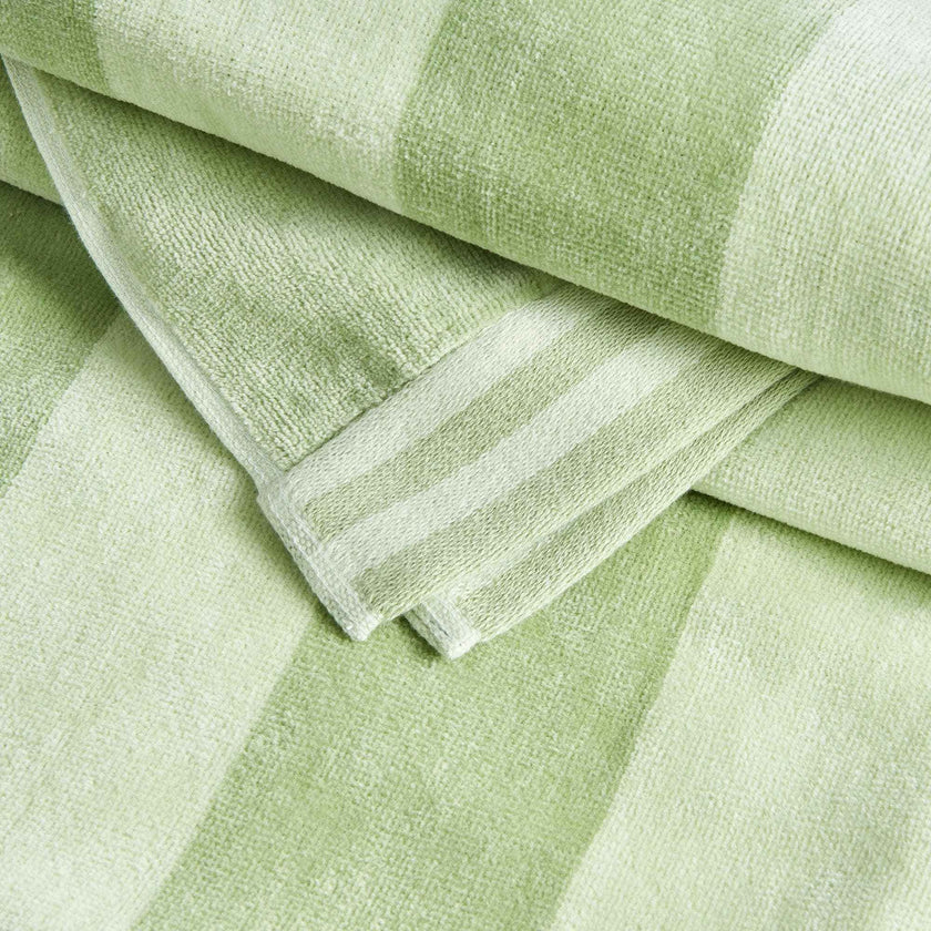 Oversized Striped Cabana Beach Towel - Edgartown Collection