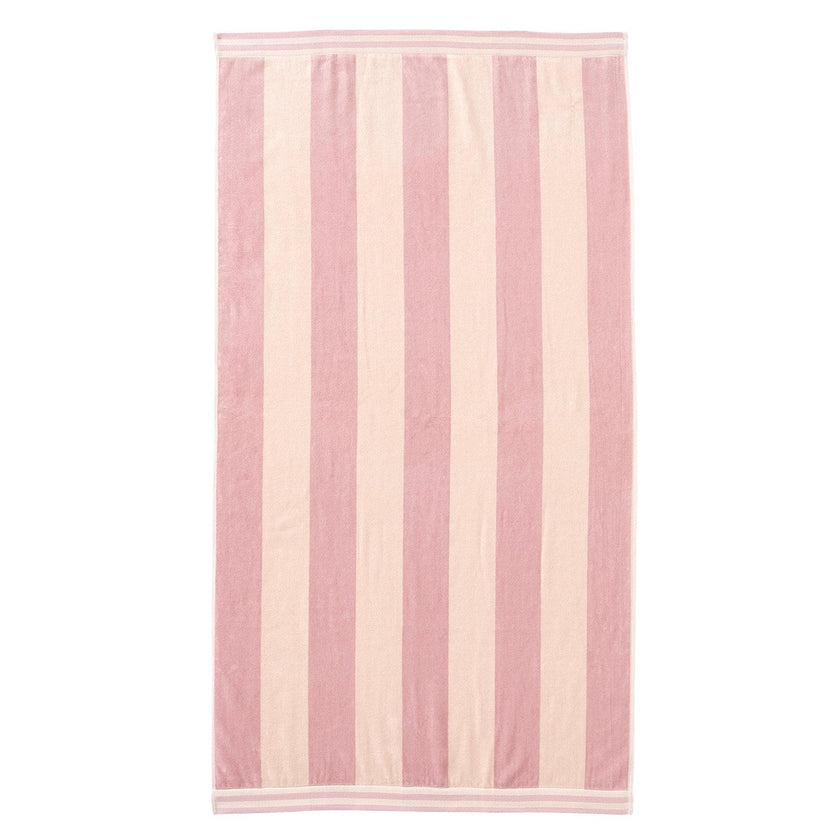 Oversized Striped Cabana Beach Towel - Edgartown Collection