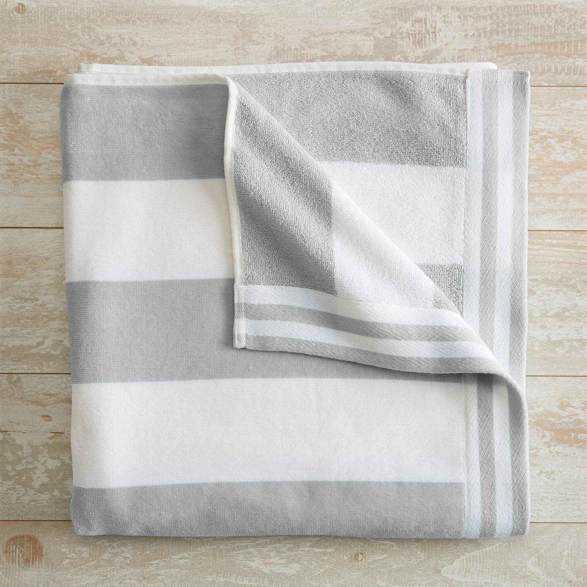 Oversized Striped Cabana Beach Towel - Edgartown Collection