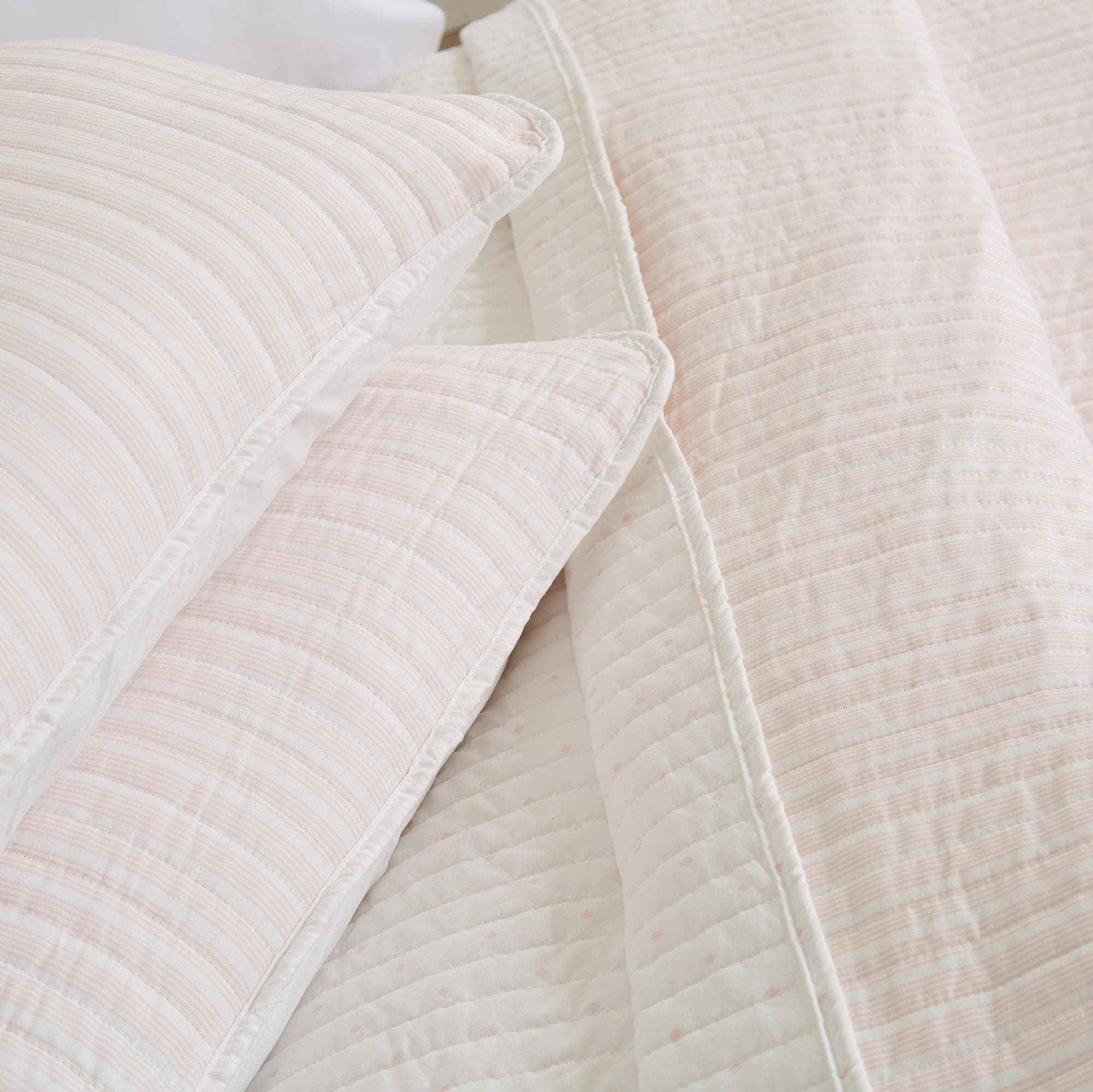 3-Piece Stripe Quilt - Marcie Collection