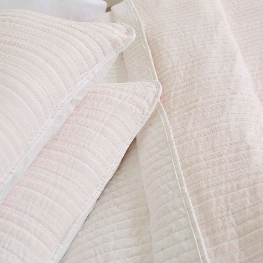 3-Piece Stripe Quilt - Marcie Collection