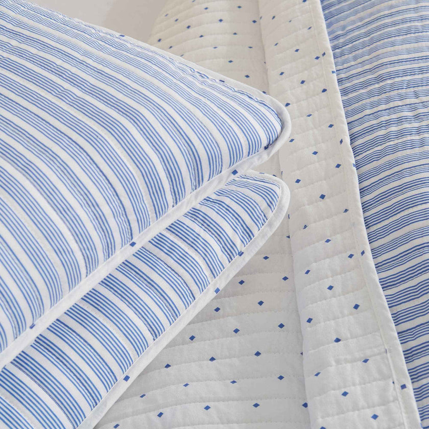 3-Piece Stripe Quilt - Marcie Collection