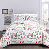 Holiday 3 Piece Quilt Set - Carol Collection