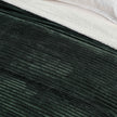 Ribbed Sherpa Throw Blanket - Corduroy Collection