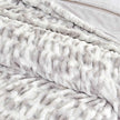 Ruched Faux Fur Throw Blanket - Alondra Collection