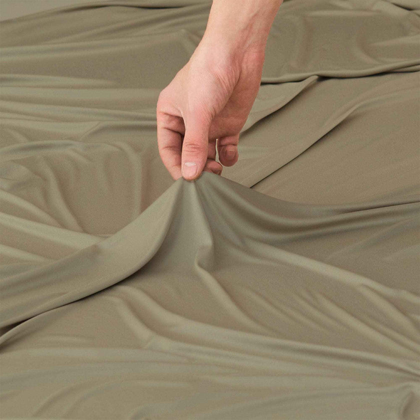 4-Piece Interlock Microfiber Sheet Set - Mackenna Collection