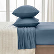 4-Piece Interlock Microfiber Sheet Set - Mackenna Collection