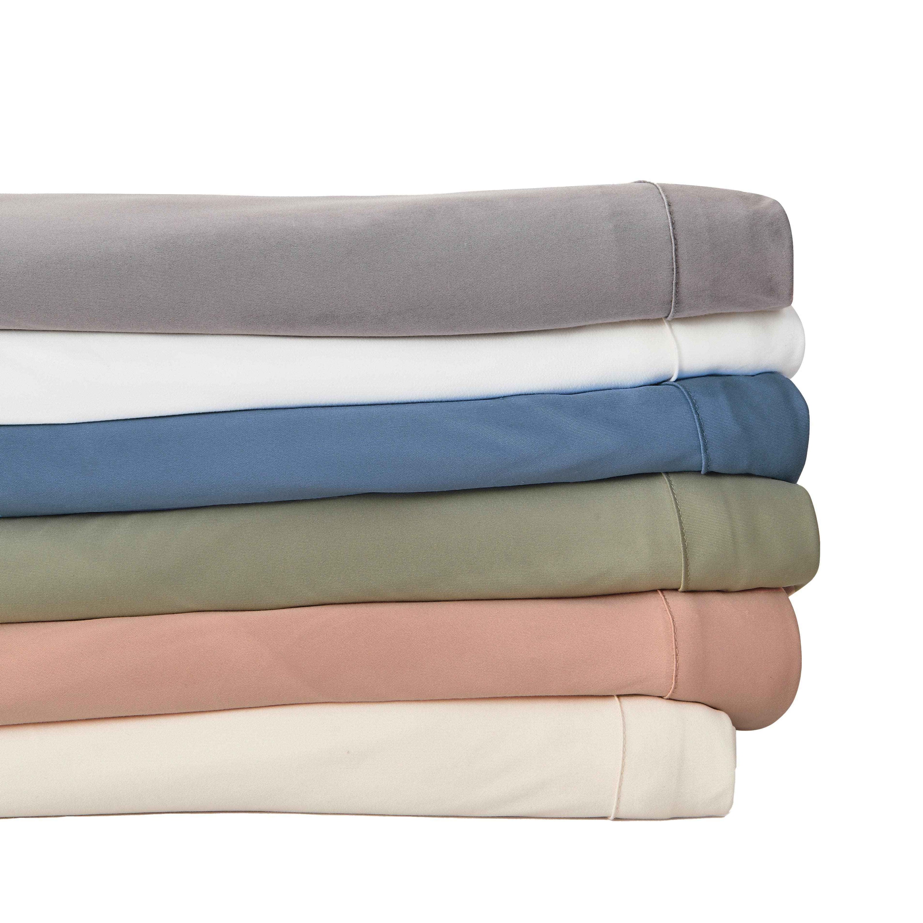 4-Piece Interlock Microfiber Sheet Set - Mackenna Collection