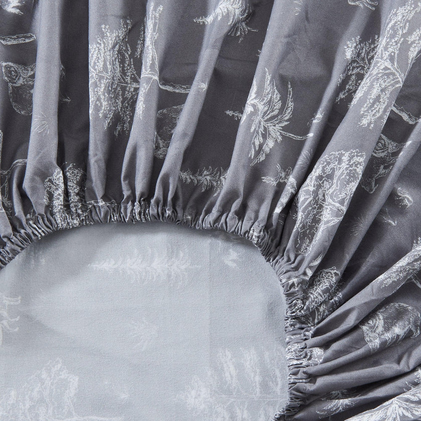 4-Piece Lodge Microfiber Sheet - Mountain Ridge Collection